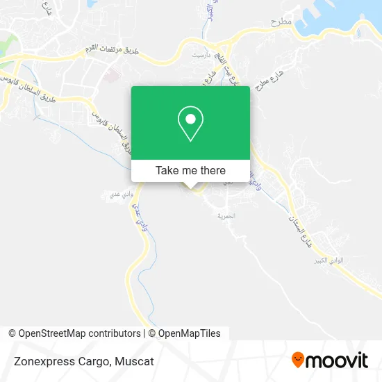 Zonexpress Cargo map