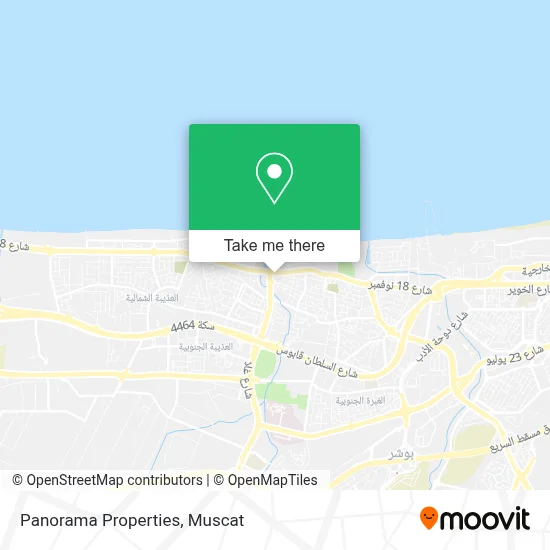 Panorama Properties map