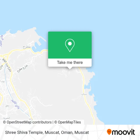 Shree Shiva Temple, Muscat, Oman map