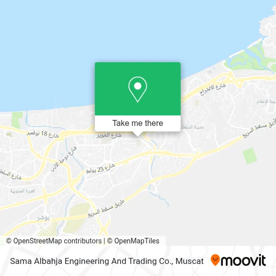 Sama Albahja Engineering And Trading Co. map
