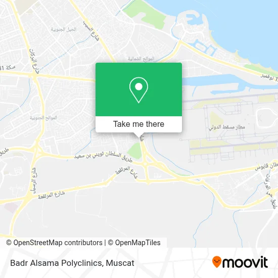 Badr Alsama Polyclinics map