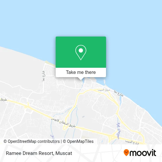 Ramee Dream Resort map