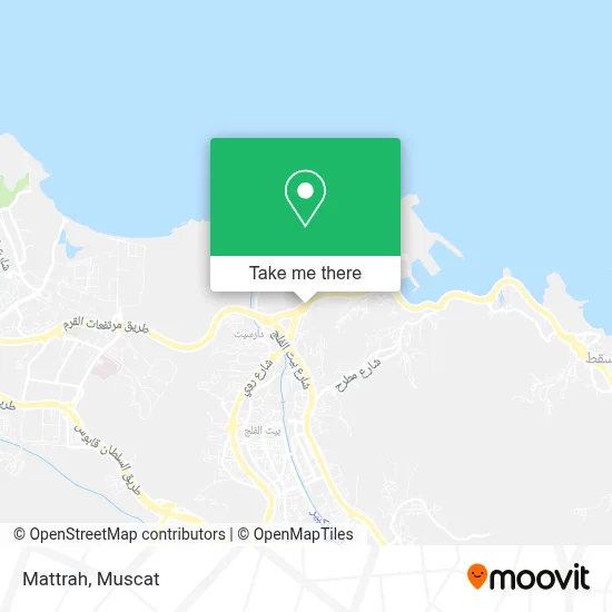 Mattrah map