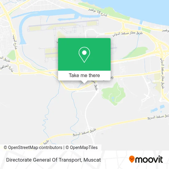 Directorate General Of Transport map
