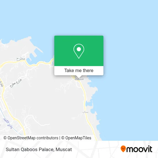 Sultan Qaboos Palace map