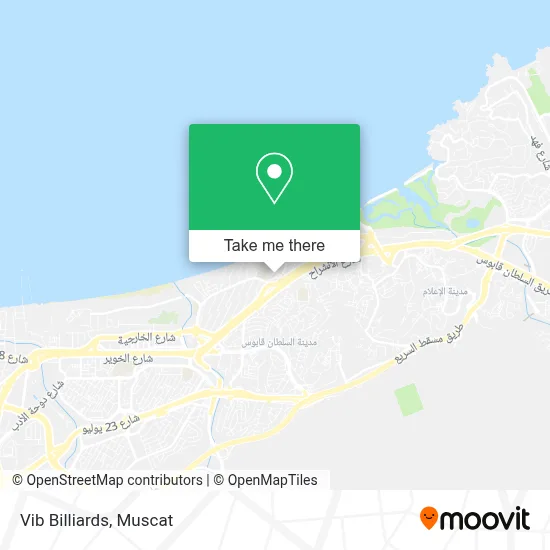 Vib Billiards map