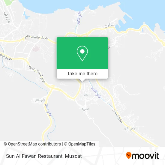 Sun Al Fawan Restaurant map