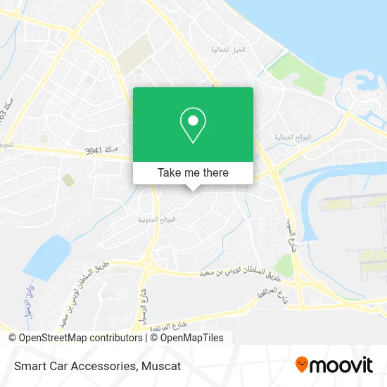 Smart Car Accessories map