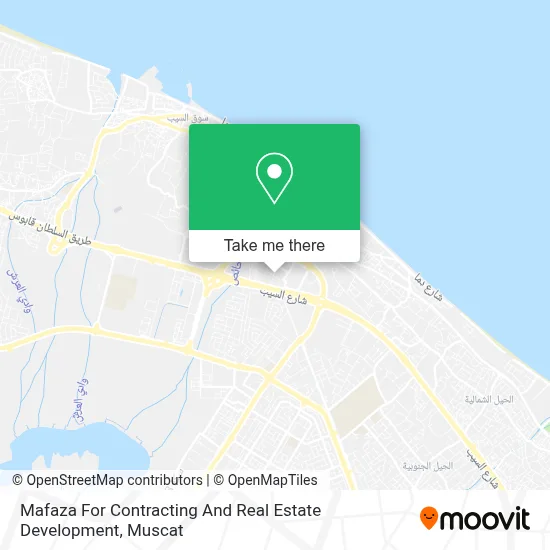 Mafaza For Contracting And Real Estate Development map