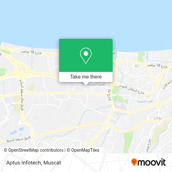 Aptus Infotech map