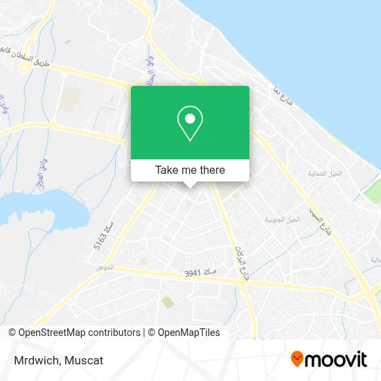 Mrdwich map