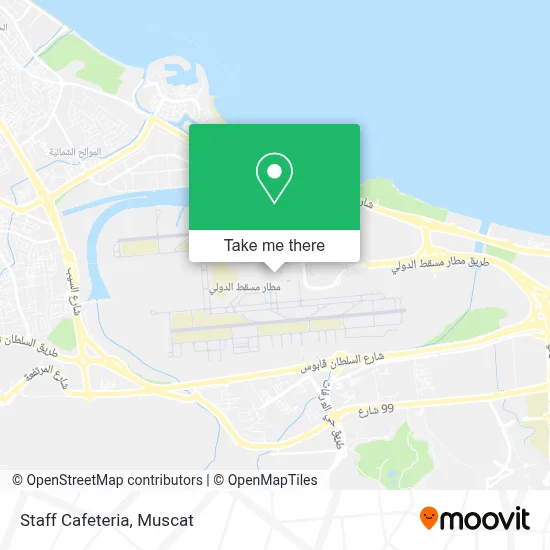 Staff Cafeteria map