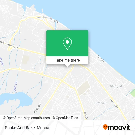 Shake And Bake map