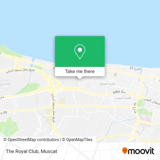 The Royal Club map