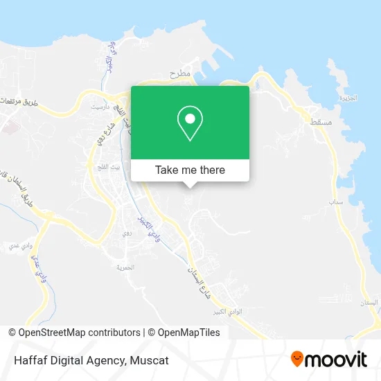 Haffaf Digital Agency map
