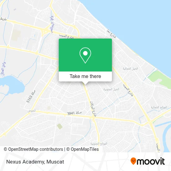 Nexus Academy map