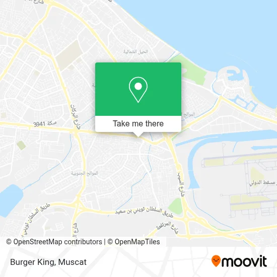 Burger King map