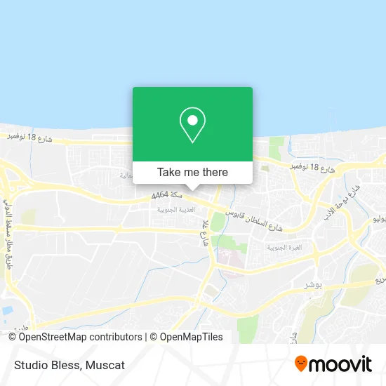 Studio Bless map