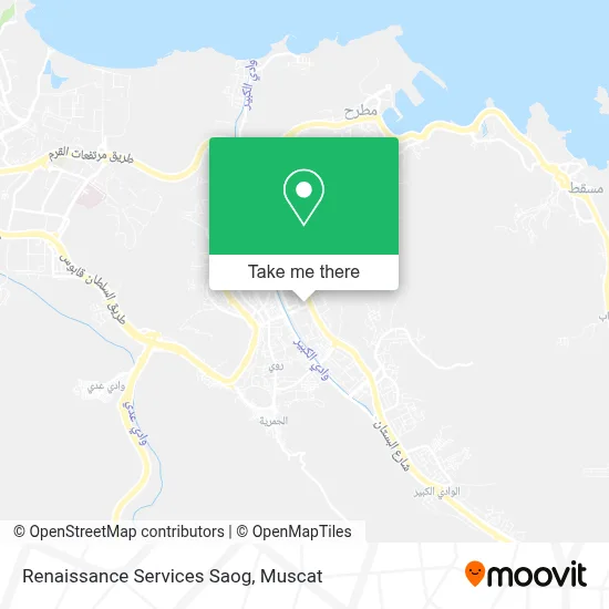 Renaissance Services Saog map