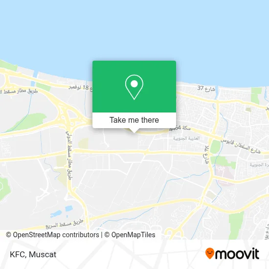 KFC map