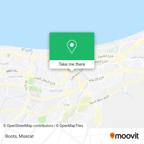 Boots map