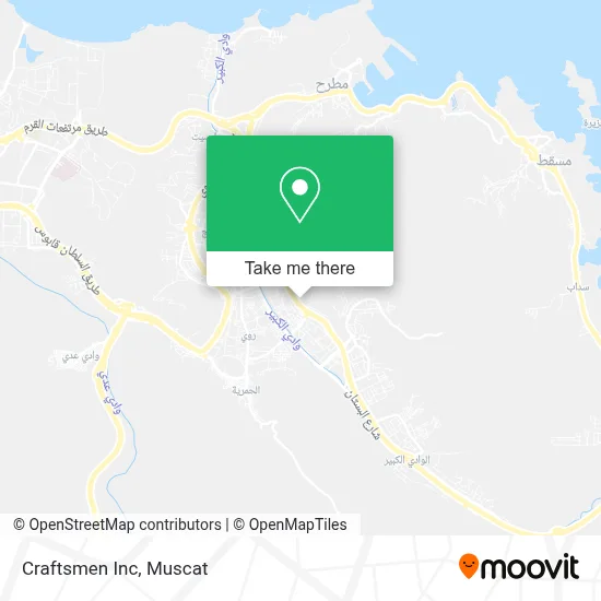 Craftsmen Inc map