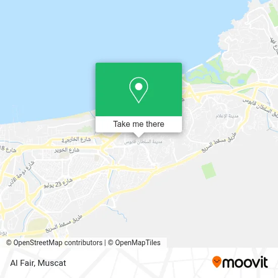 Al Fair map