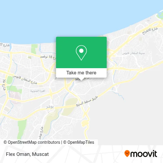 Flex Oman map