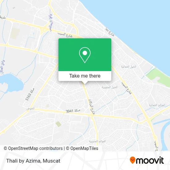 Thali by Azima map