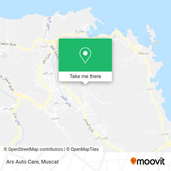 Ars Auto Care map