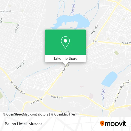 Be Inn Hotel map