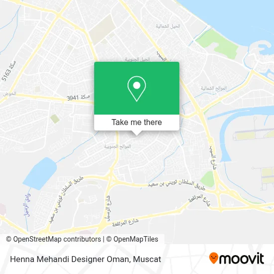 Henna Mehandi Designer Oman map