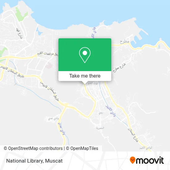 National Library map