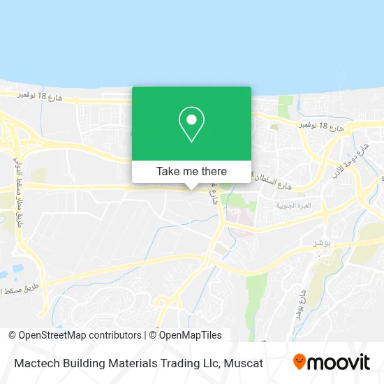 Mactech Building Materials Trading Llc map