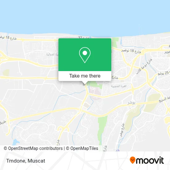 Tmdone map