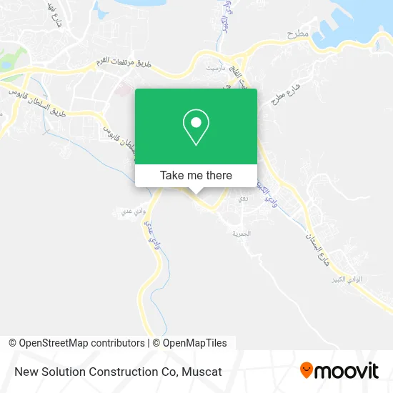 New Solution Construction Co map