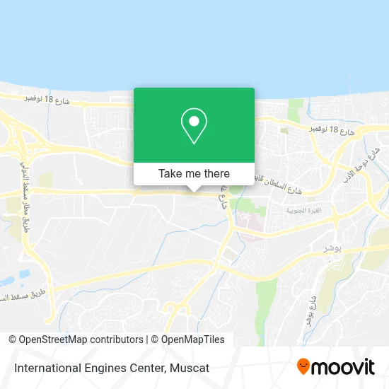International Engines Center map