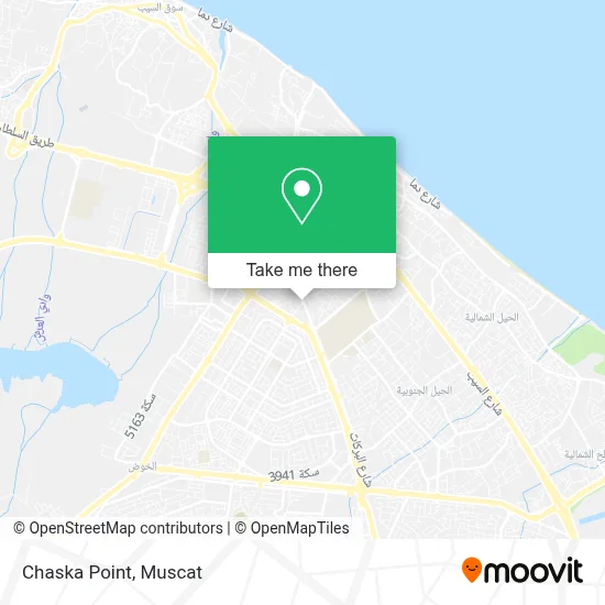Chaska Point map