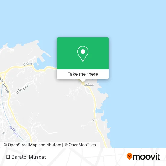 El Barato map