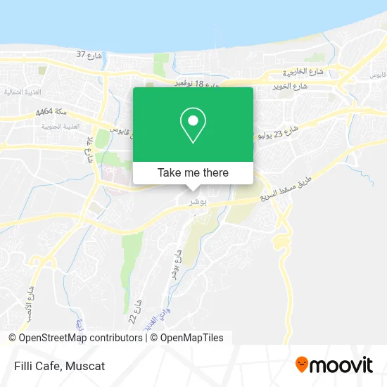 Filli Cafe map