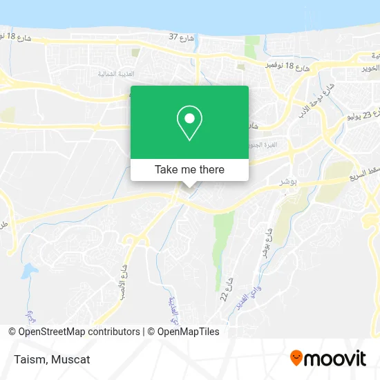 Taism map