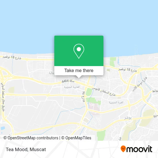 Tea Mood map