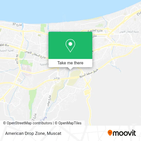 American Drop Zone map