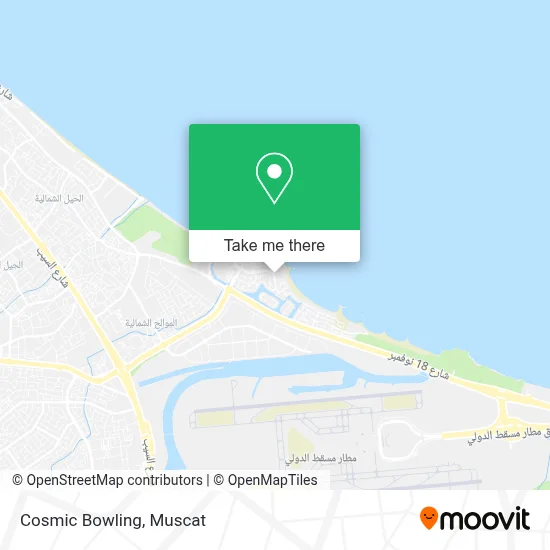 Cosmic Bowling map