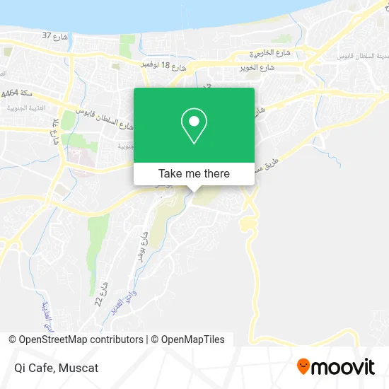 Qi Cafe map