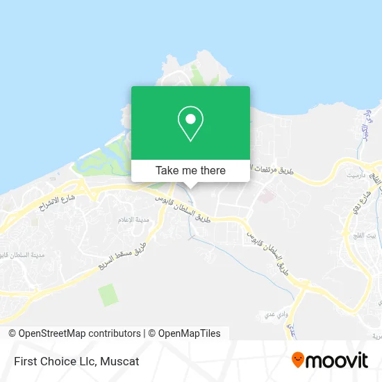 First Choice Llc map