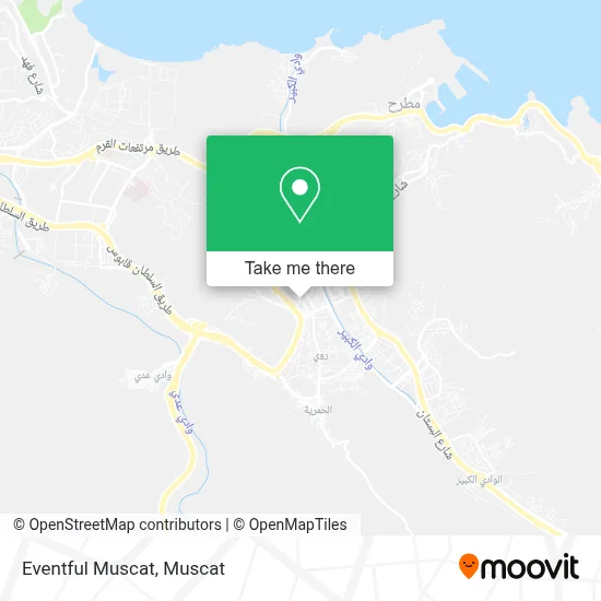 Eventful Muscat map