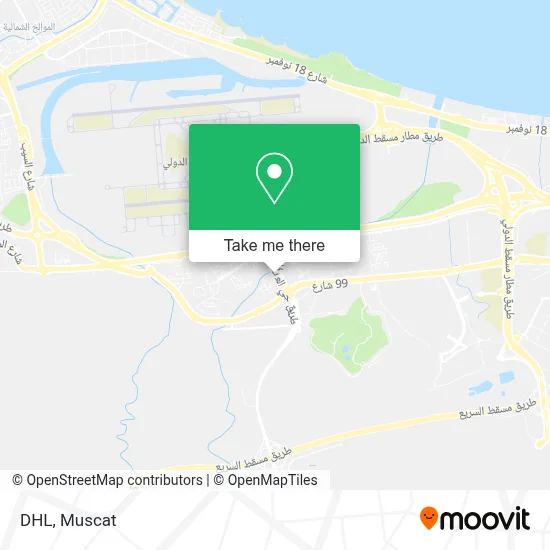DHL map
