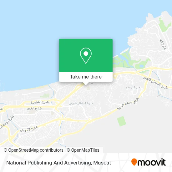 National Publishing And Advertising map