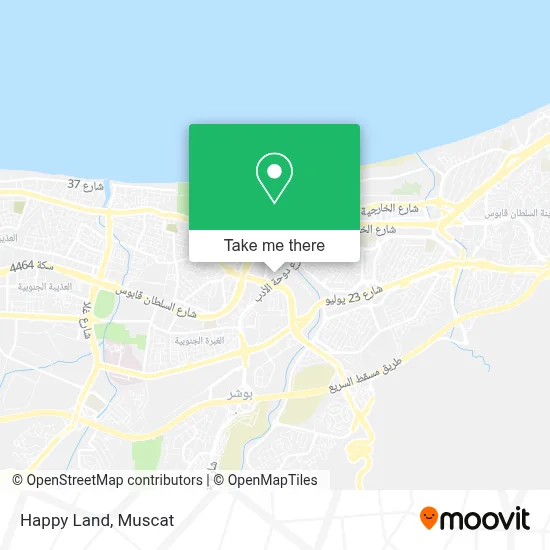 Happy Land map